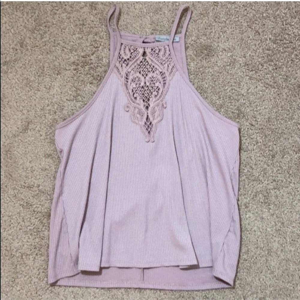 Charlotte Russe Violet Tank Top